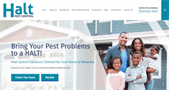 Desktop Screenshot of haltpestcontrol.com